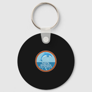 Santa Rra California Dolphin Ca Vacation Souvenir  Keychain