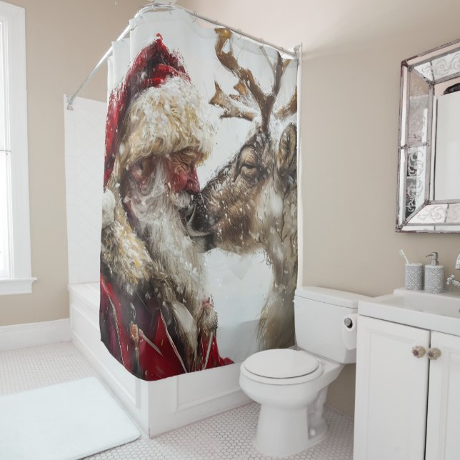 Santa & Rudolph Christmas Bond (In Situ)