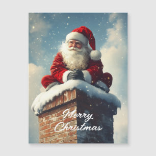 Santa’s Chimney Pause: A Winter’s Smile