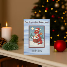 Santa’s Dragon Helper