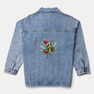 Santa’s Dragonfly Helper Denim Jacket