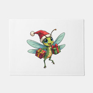 Santa’s Dragonfly Helper Doormat