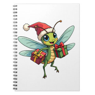 Santa’s Dragonfly Helper Notebook