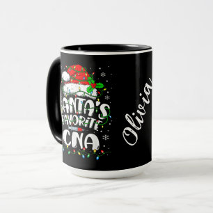 Santa’s Favorite CNA Mug