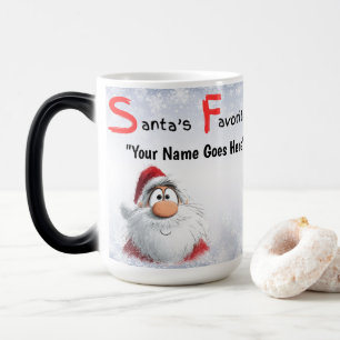 Santa’s Favourite Personalized Kids Christmas Mug