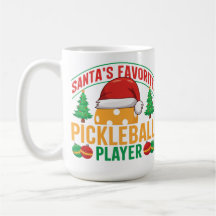  Santa’s Favourite Pickleball Player – Funny 