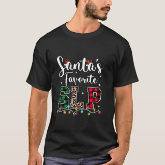 Santa s Favourite SLP Speech language pathologists T-Shirt