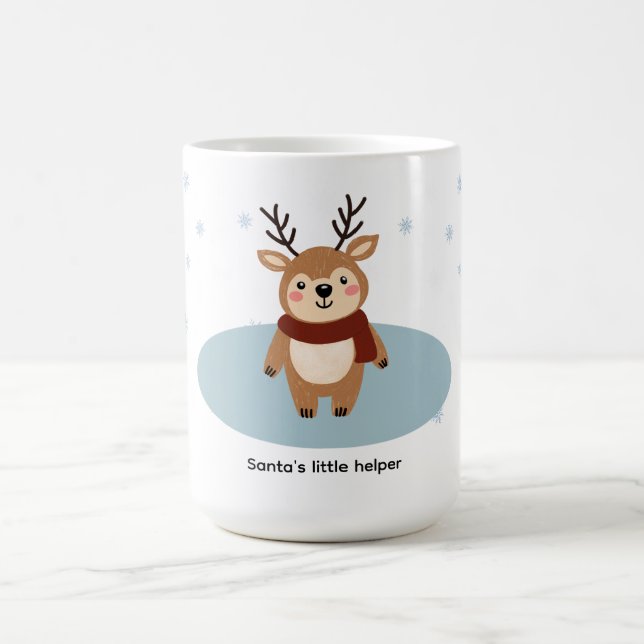 Santa’s Little Helper Coffee Mug (Center)