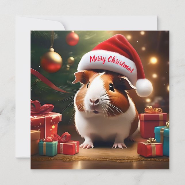 "Santa’s Little Helper: The Christmas Guinea Pig" (Front)