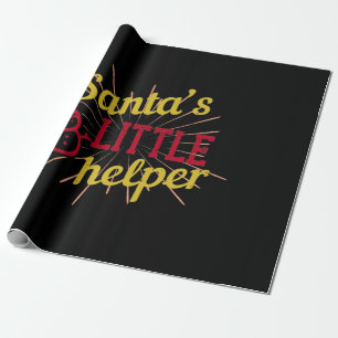 Santa’s Little Helper Wrapping Paper