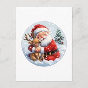 Santa’s Little Sidekick Postcard