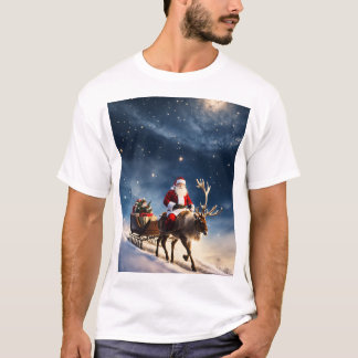 Santa’s Magical Christmas Flight T-Shirt