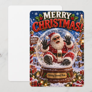 Santa’s Merry Adventures Holiday Survival Mode Card