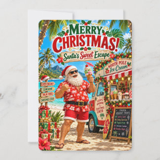 Santa’s Merry Adventures | Santa’s Sweet Escape Holiday Card