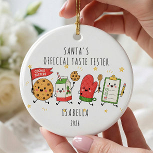 Santa’s Official Taste Tester Ornament