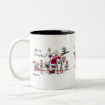 Santa’s Toy Shop Christmas Mug 2<br><div class="desc">I liked how the first mug and decided make another mud using the same design plus adding another illustration to it.</div>