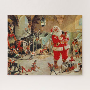Santa"s Workshop 16x20 Jigsaw Puzzle