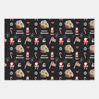 Santa’s Workshop Wrapping Paper