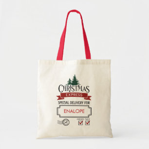 Santa Sack Christmas Tote Bag