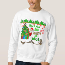 Santa says Have You Been Nauti or Nice Christmas