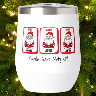 Santa Says... Mahj On! Personalized Christmas