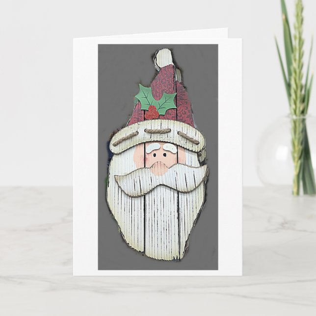 SANTA SAYS MERRY CHRISTMAS VERY SPECIAL FRIEND HOLIDAY CARD (Front)