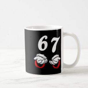 Santa Says Six Seven 6 7 Gen Z Alpha Meme Slang Ch Coffee Mug