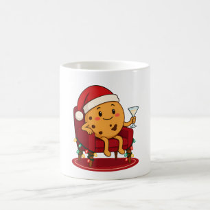 Santa Says Time For Milk and Cookies Coffee Mug