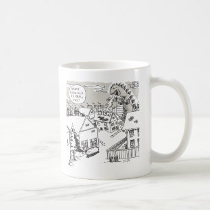 Santa Shock left hand mug