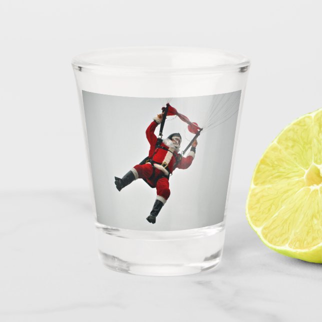 Santa Shot glass (Front)