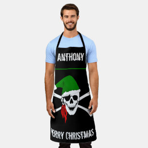 Santa Skull Apron