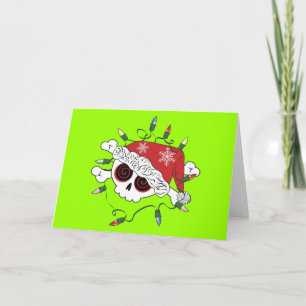 Santa Skull Holiday Card
