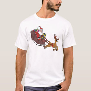 Santa Sleigh Dash and Reindeer Run T-Shirt