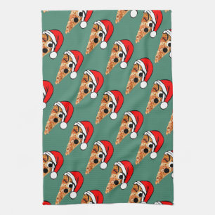 Santa Slice Kitchen Towel
