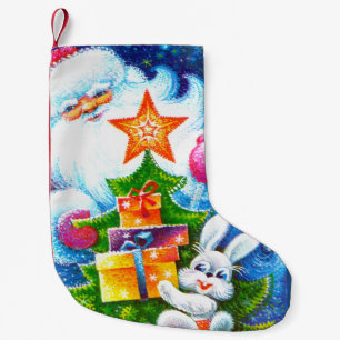 Santa Small Christmas Stocking