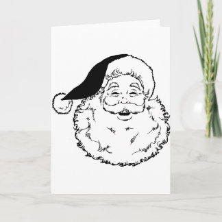 Santa Smiling Holiday Card
