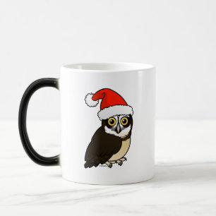 Santa Spectacled Owl Magic Mug