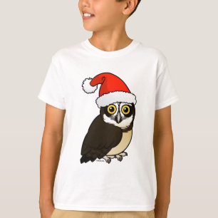 Santa Spectacled Owl T-Shirt