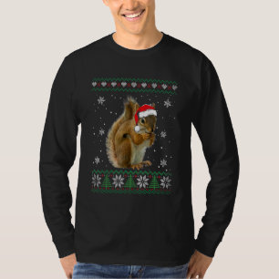 Santa Squirrel Ugly Sweater Animals Christmas Paja