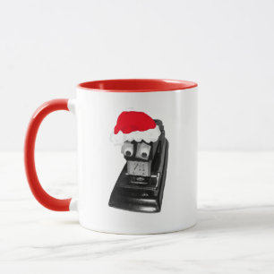 Santa Stapler Coffee Mug