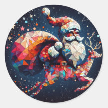Santa Sticker