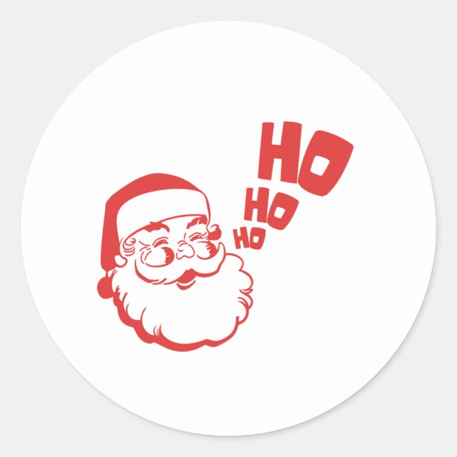 Santa Sticker (Front)