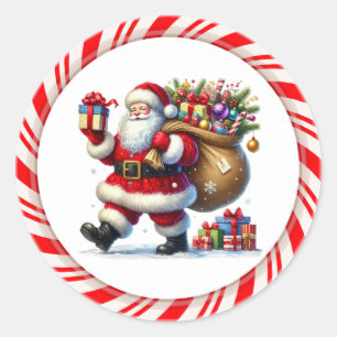 Santa Stickers