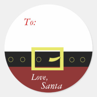 Santa Stickers