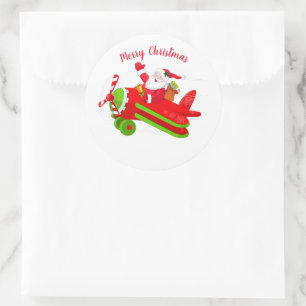 Santa Stickers
