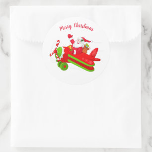 Santa Stickers