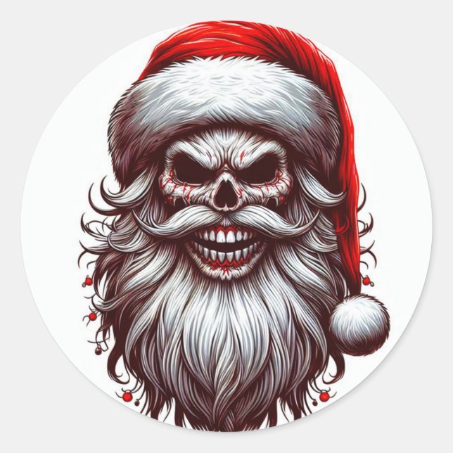 Santa Stickers  (Front)