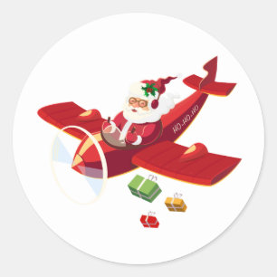 Santa Stickers