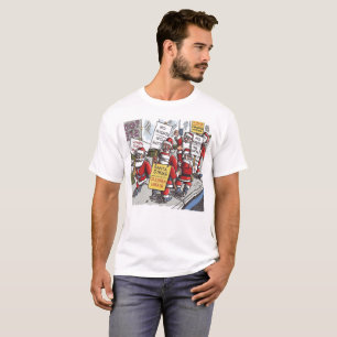 Santa Strike white T-shirt