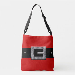 Santa suit crossbody bag